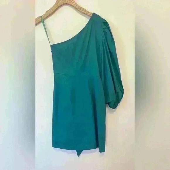 Ted Baker Lauica one shoulder  mini dress , sz 0 - Picture 9 of 9